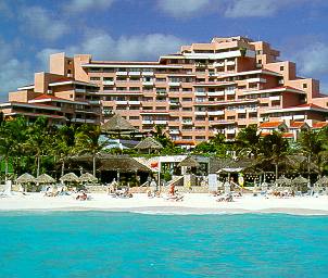 View of resort from the ocean